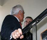 Støre og utenriksminister Spanta i Kabul 11.11.09. Foto: Utenriksdepartementet