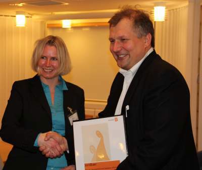 Terje Riis-Johansen mottar PUD