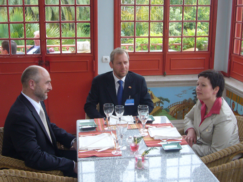 Gjestene venter spent på bacalao