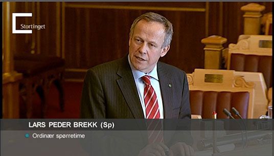 Landbruks- og matminister Lars Peder Brekk