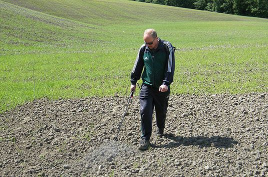 Utsprøyting av aerob kompostkultur