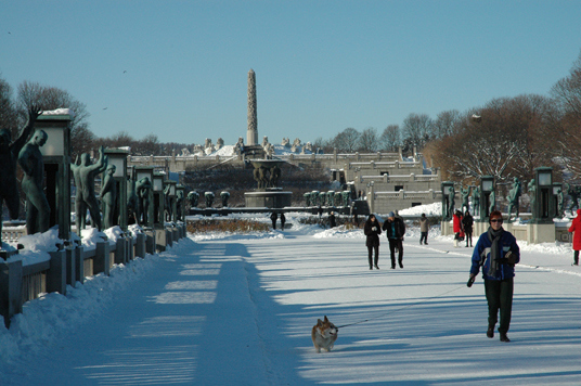 Frognerparken. Foto: Gard Nybro-Nielsen.