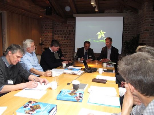 Pavan Sukhdev og Erik Solheim møter økosystemutvalget.